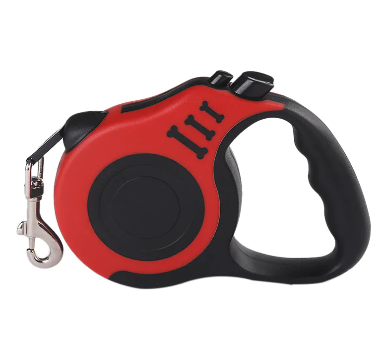 16.5' Automatic Retractable Dog Leash Pet Collar