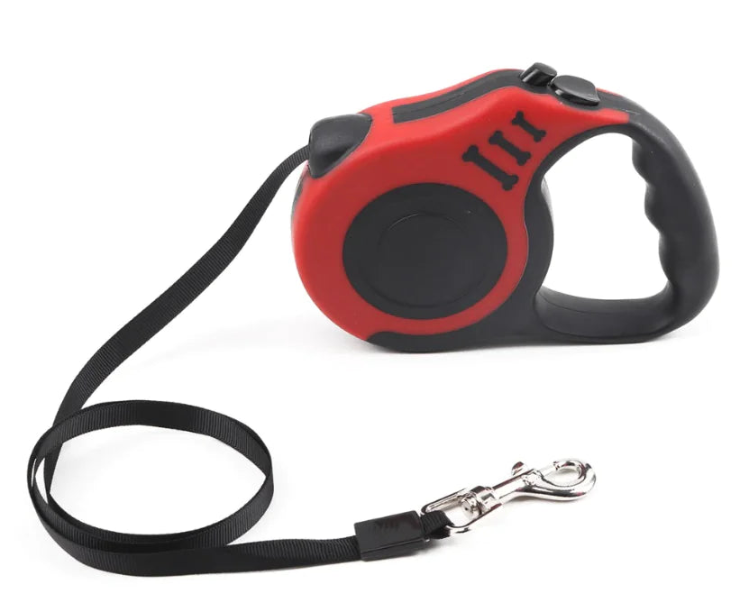 16.5' Automatic Retractable Dog Leash Pet Collar